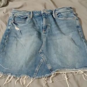 Jean skirt